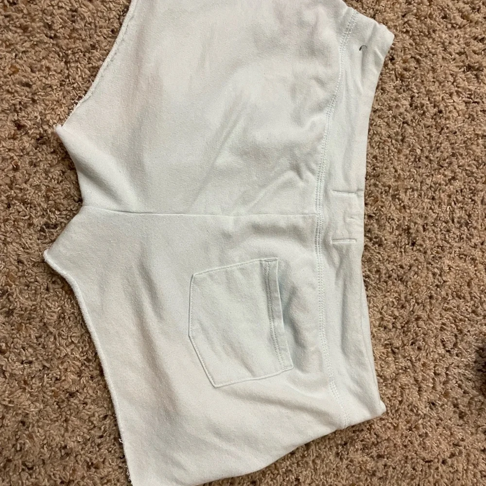Abercrombie & Fitch Light Blue Athletic Shorts